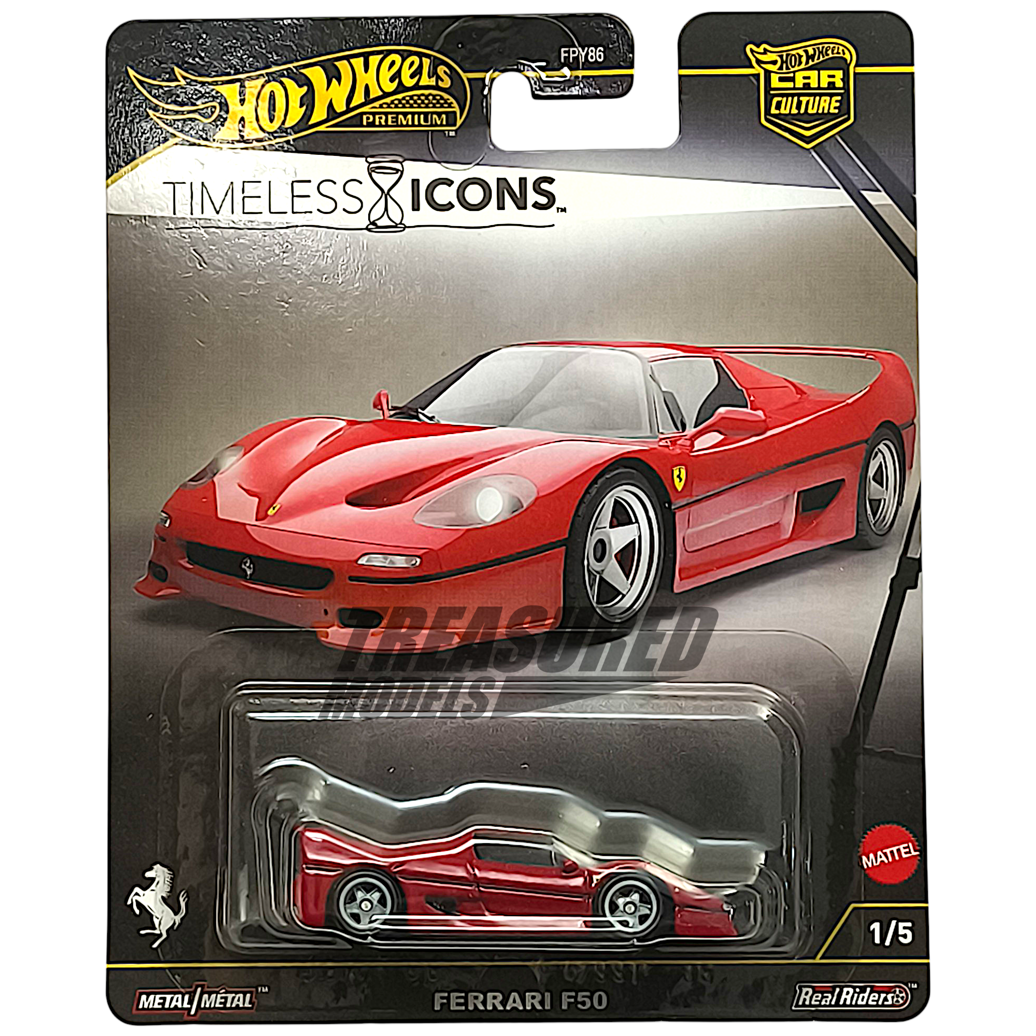 FERRARI F50(値下げ不可能商品) Hot Wheels Ferrari F50 Rosso Barchetta 2025 Premium Car Culture