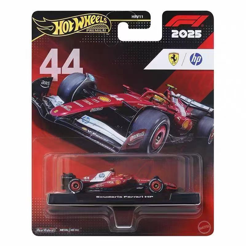 Hot Wheels Ferrari SF-25 Scuderia Ferrari HP #44 Lewis Hamilton Rosso Corsa 2026 Formula One 1/64 Diecast