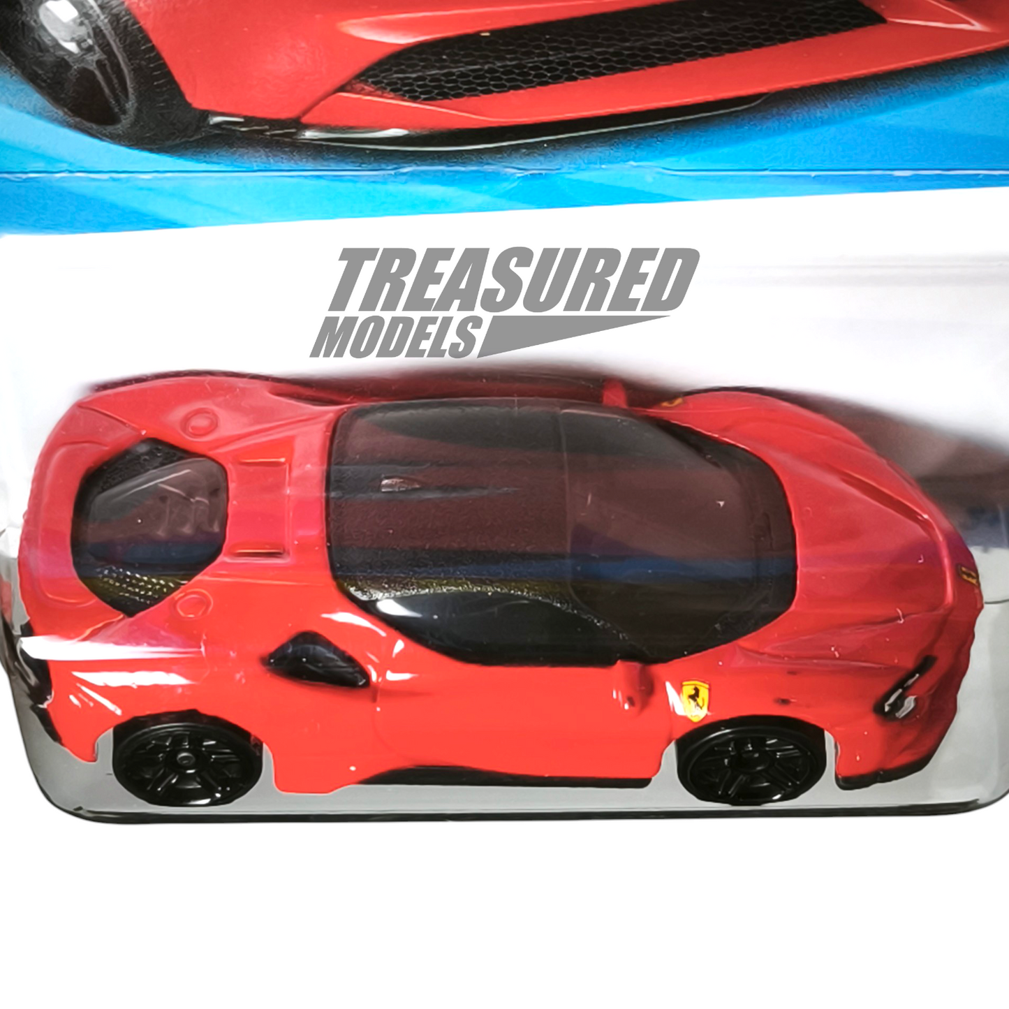 Hot Wheels Ferrari SF90 Stradale Rosso Corsa 2025 Main Line Factory Fresh 1/64 Die Cast
