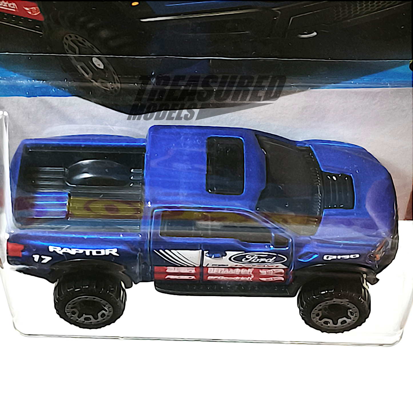 Hot Wheels Ford 17 F-150 Raptor Metalflake Blue 2025 Main Line HW Dirt 1/64 Diecast