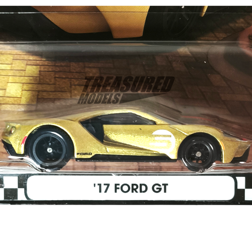 Hot Wheels Ford 17 GT Holman Moody Gold 2025 Premium Boulevard 1/64 Die Cast