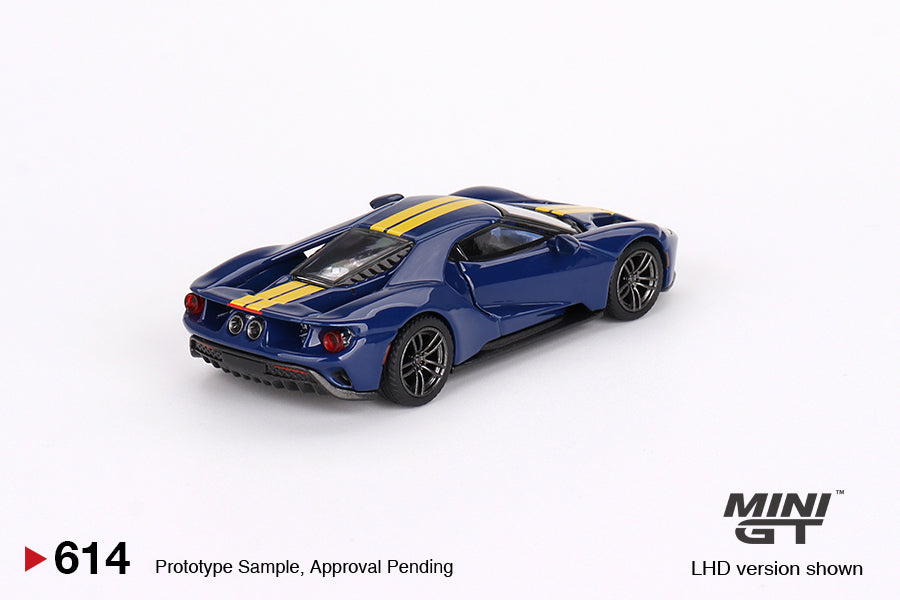 Mini GT Ford GT Sunoco Blue MGT00614 1/64 Die Cast
