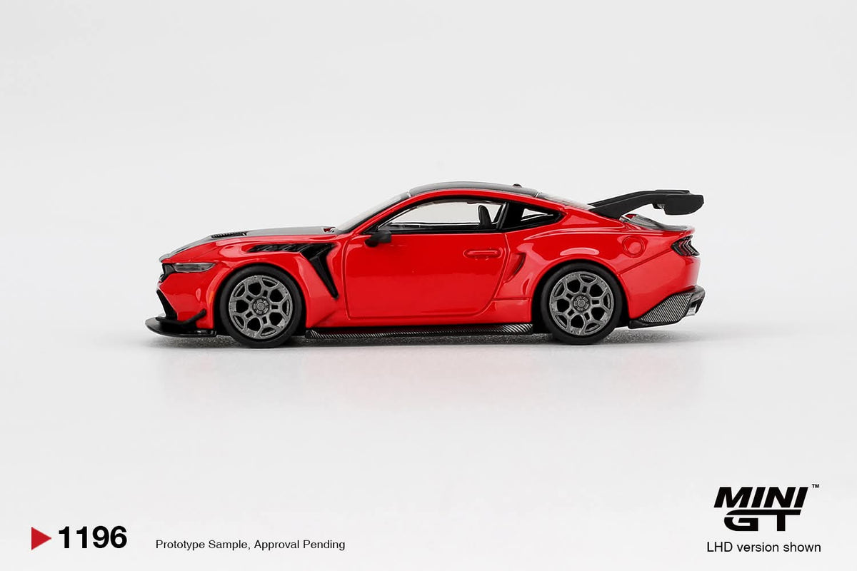 Mini GT Ford Mustang GTD Race Red MGT01196 1/64 Diecast