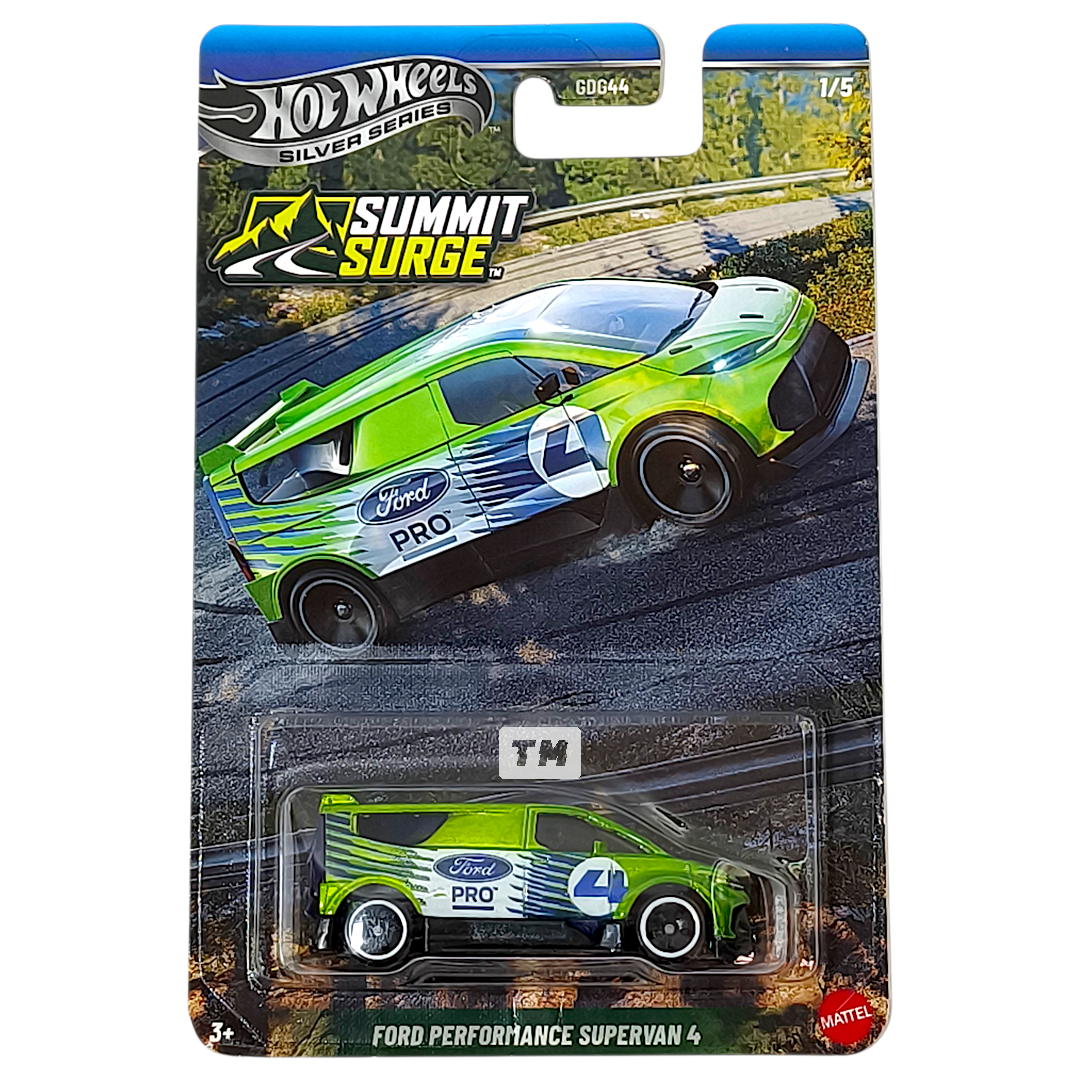 Hot Wheels Ford Performance SuperVan 4 Green 2026 Summit Surge 1/64 Diecast