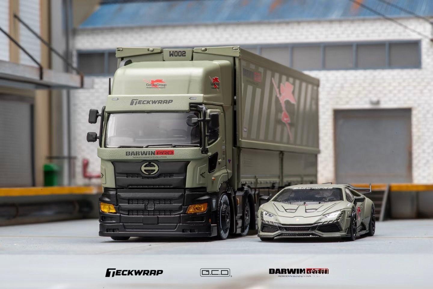 GCD Hino 700 Darwin Pro Transporter Cool Car Show 2026 1/64 Diecast