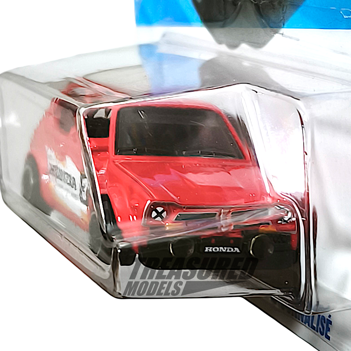 Hot Wheels Honda 73 Civic Custom Red 2025 Main Line Then and Now 1/64 Diecast