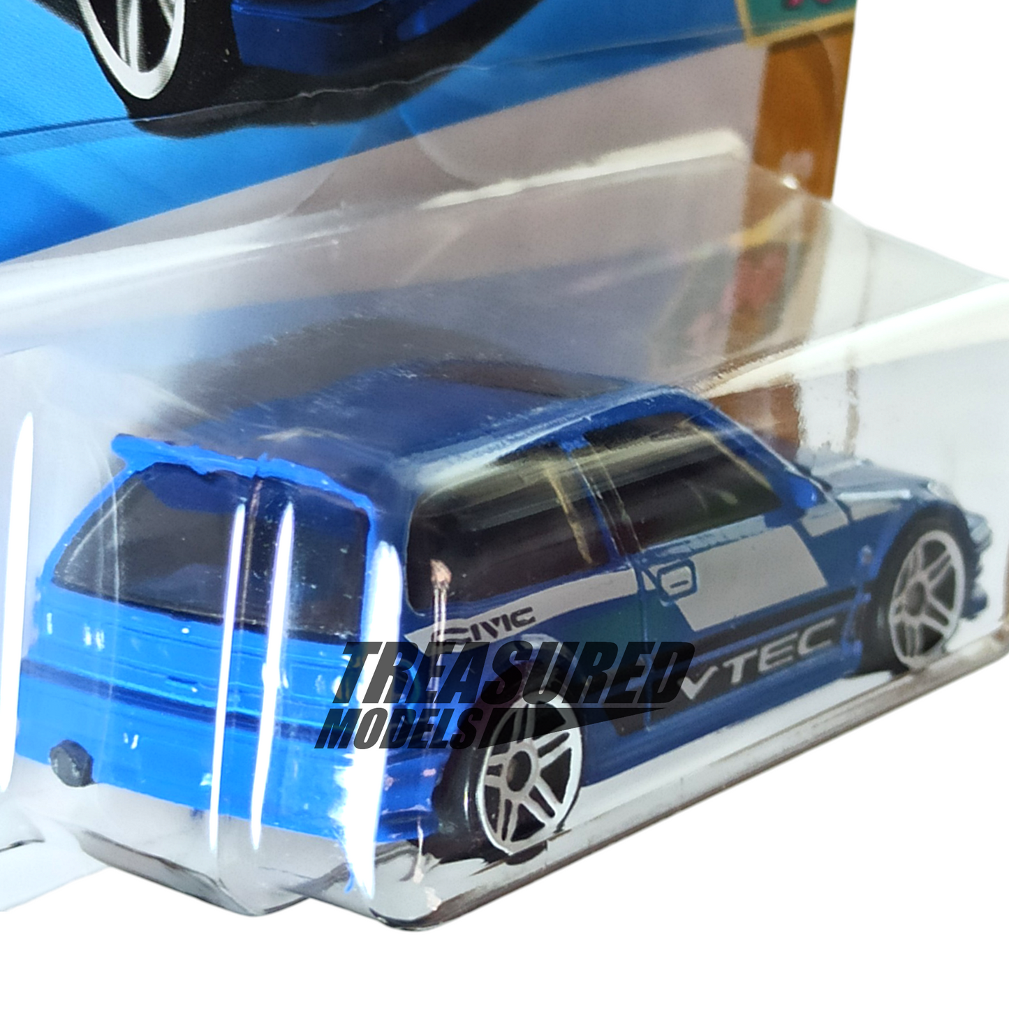 Hot Wheels Honda 90 Civic EF Light Blue 2025 HW 70S VS 90S 1/64 Diecast
