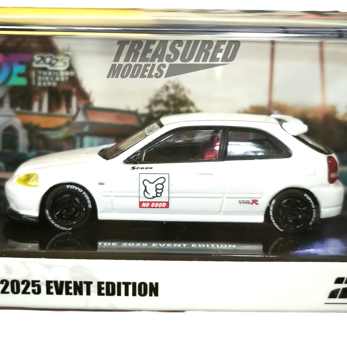 Inno64 Honda Civic Type R EK9 TDE2025 1/64 Die Cast