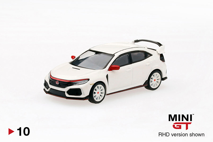 Mini GT Honda Civic Type R (FK8) Championship White Modulo Edition MGT00010 1/64 Die Cast