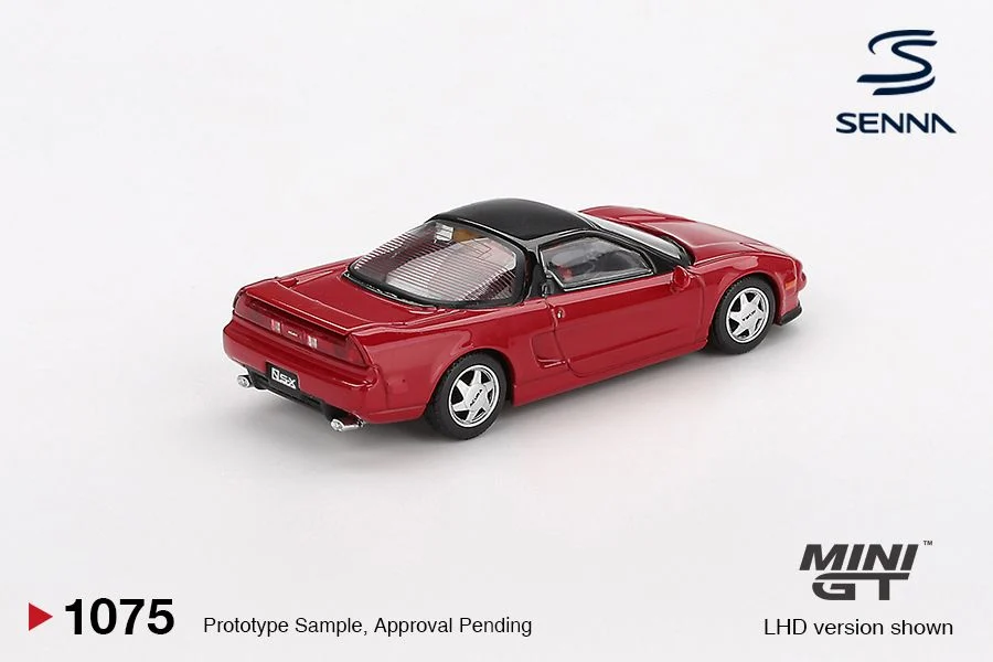 *Pre-Order* Mini GT Honda NS-X Prototype Midship Sports 1989 Ayrton Senna w Figure MGT01075 1/64 Die Cast