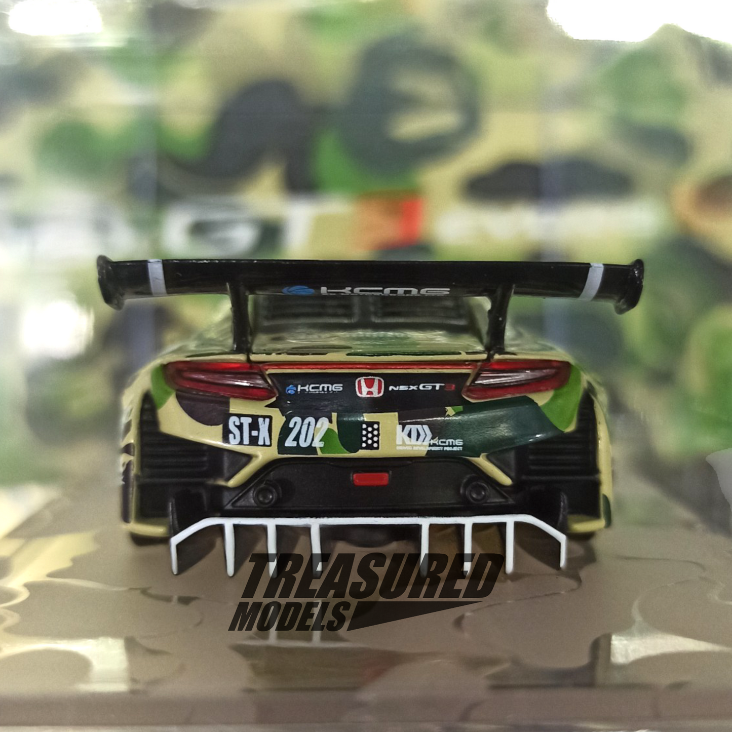Pop Race Honda NSX GT3 Evo 22 Bape 1/64 Die Cast