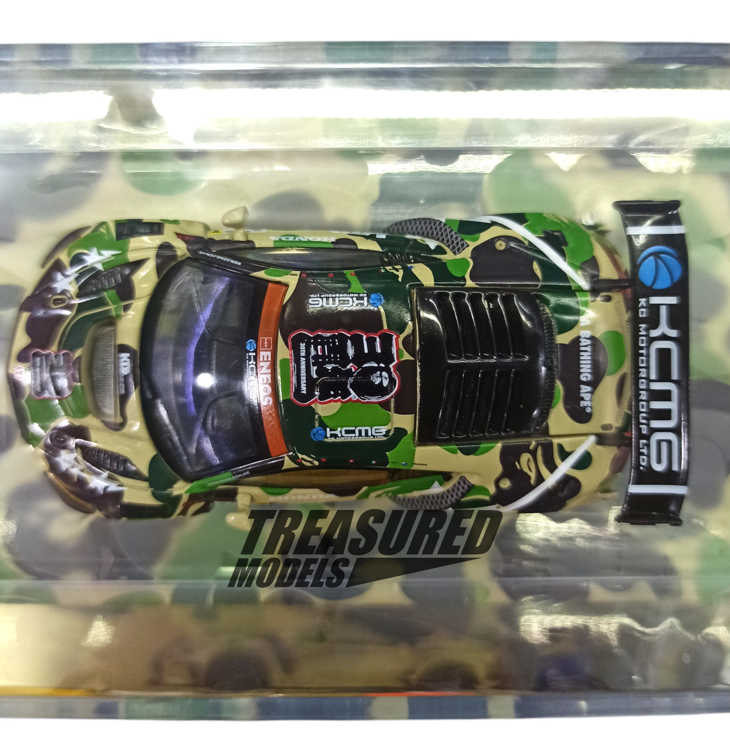Pop Race Honda NSX GT3 Evo 22 Bape 1/64 Die Cast