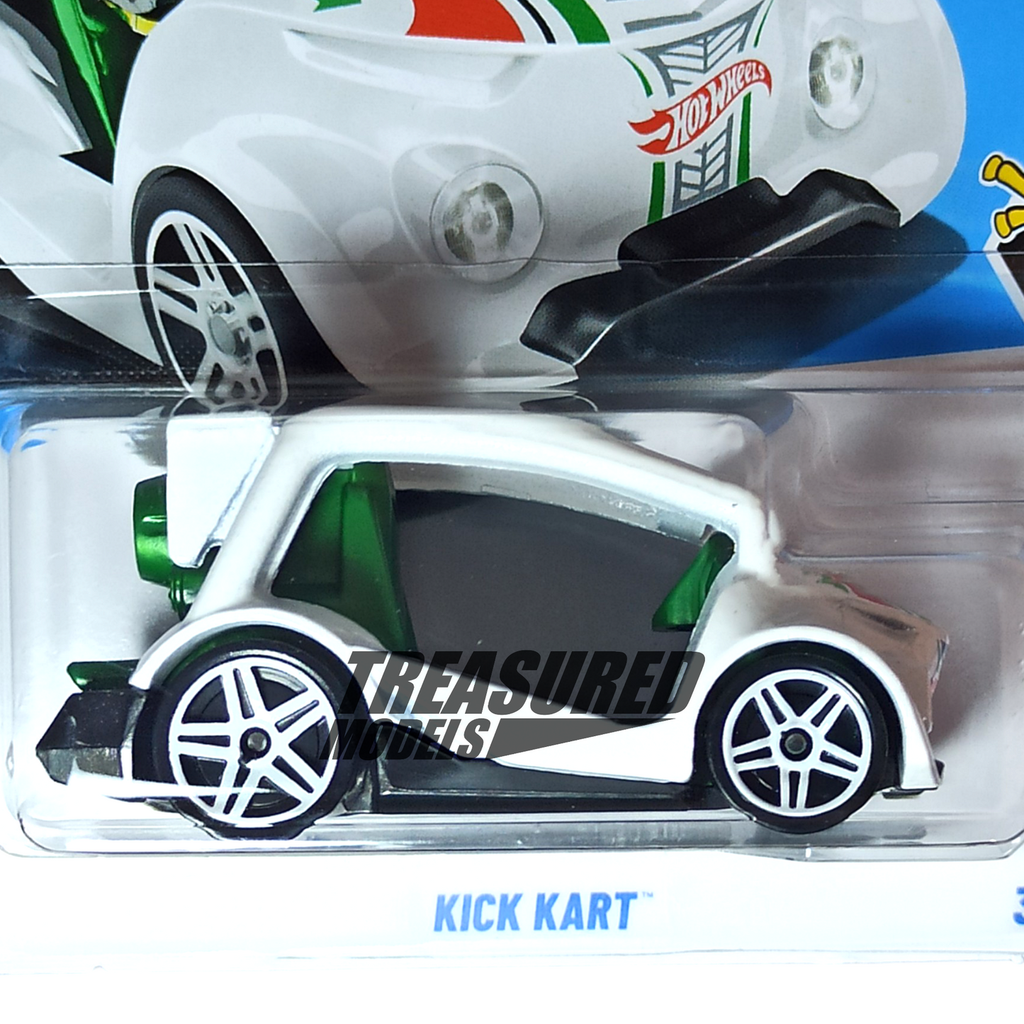 Hot Wheels Kick Kart White 2025 Main Line HW Ride-Ons 1/64 Die Cast