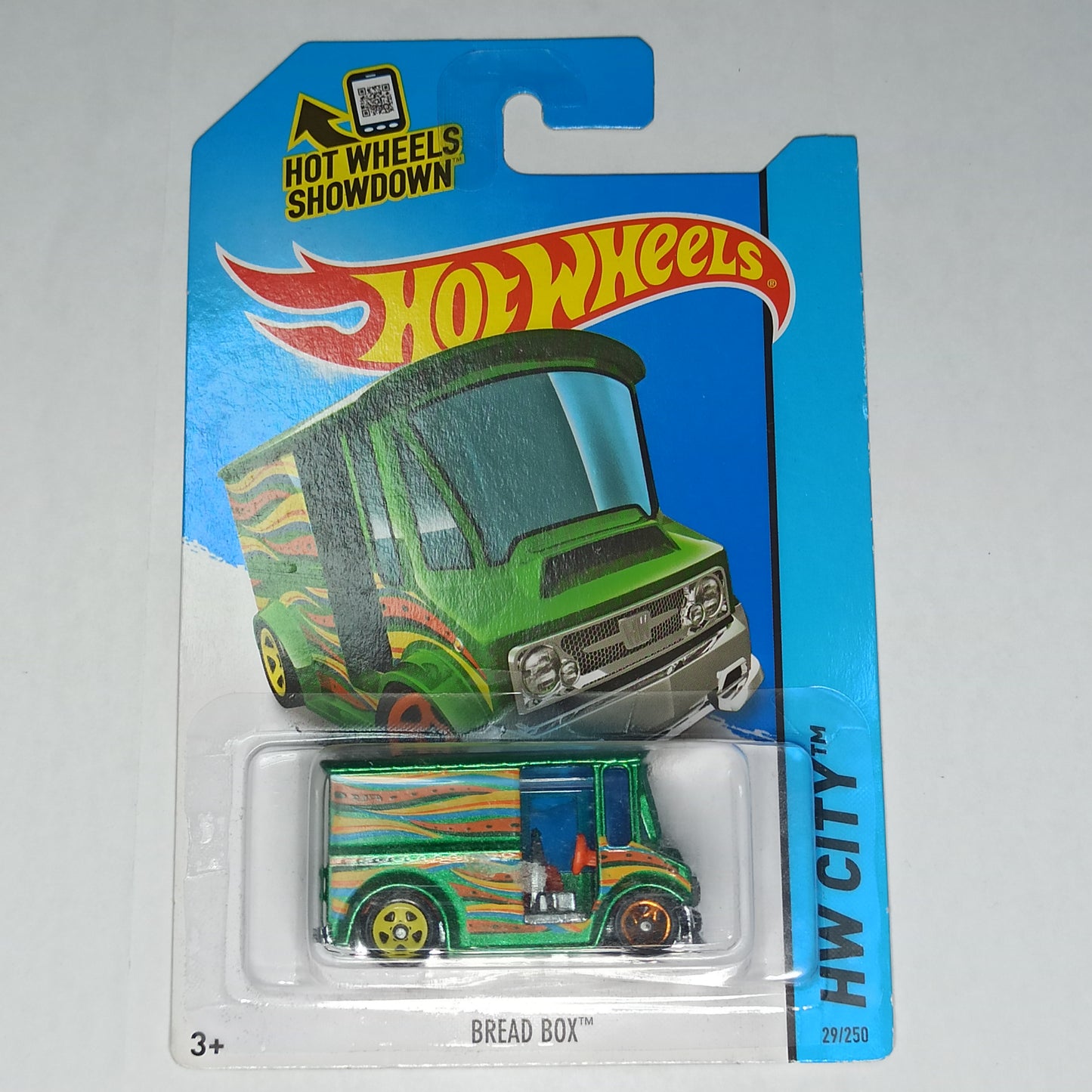 Hot Wheels Bread Box Metalflake Emerald Green 2015 HW City 1/64 Diecast