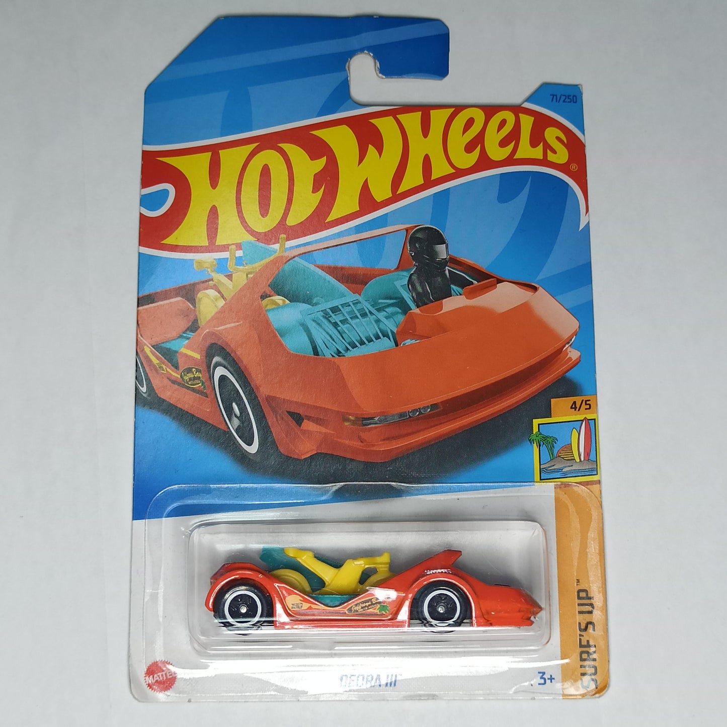 Hot Wheels Deora III Orange 2023 Surfs Up 1/64 Diecast