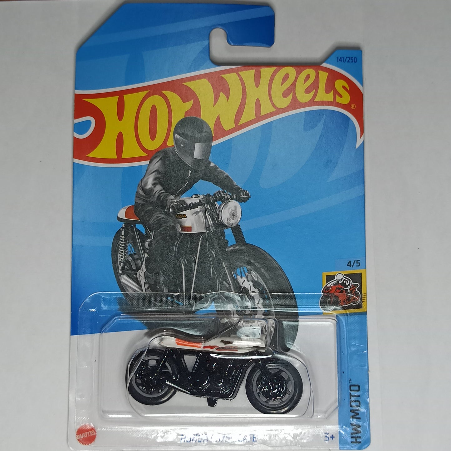Hot Wheels Honda CB750 Cafe White 2023 HW Moto 1/64 Diecast