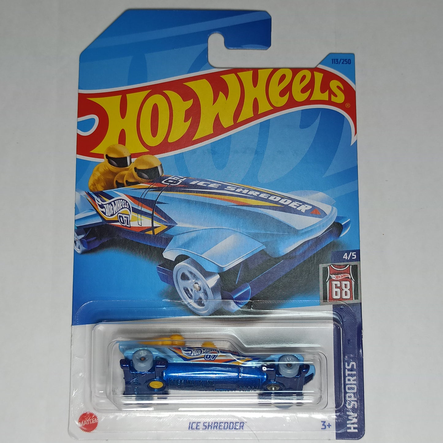 Hot Wheels Ice Shredder Blue 2023 HW Sports 1/64 Diecast