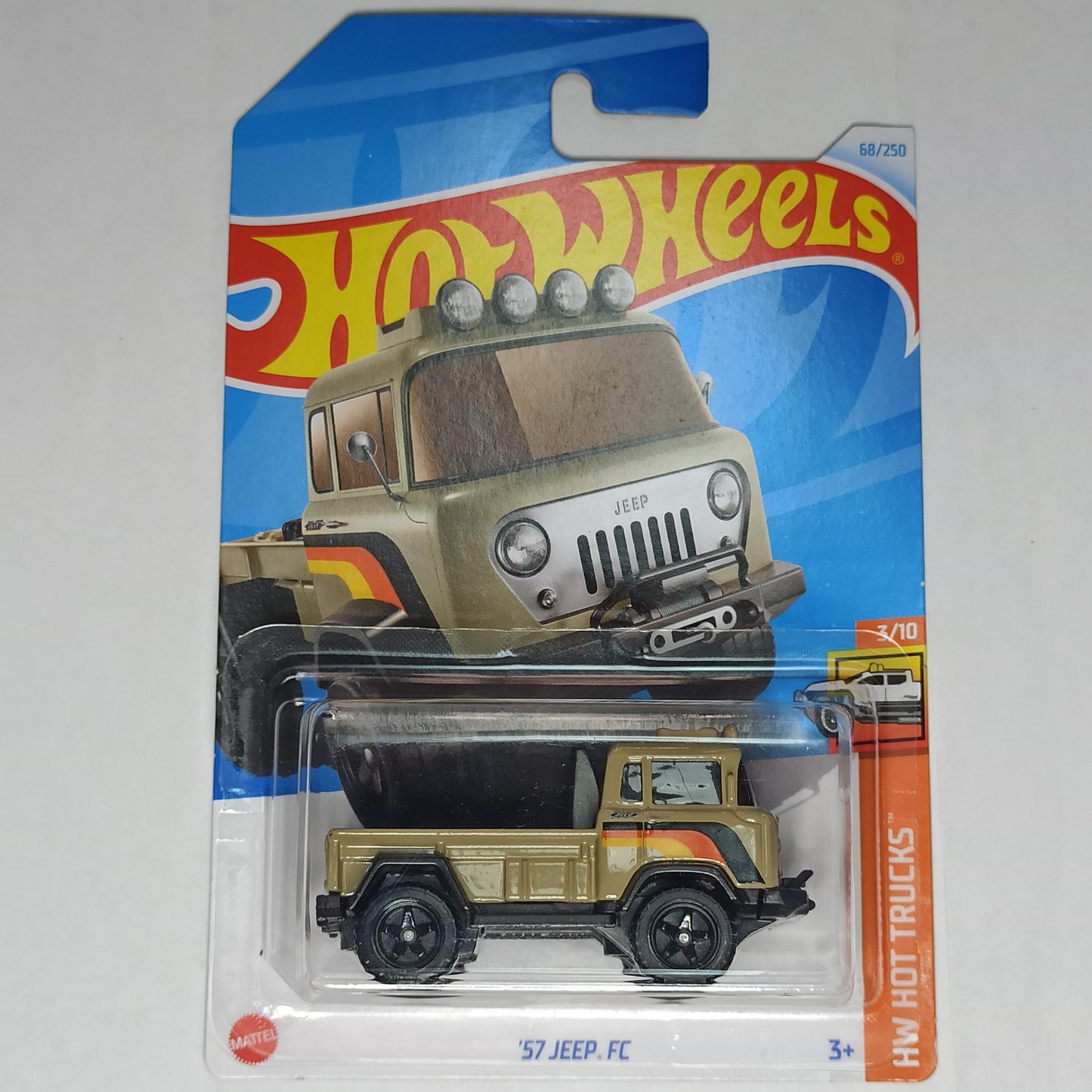 Hot Wheels Jeep 57 FC Desert Sand 2024 HW Hot Trucks 1/64 Diecast