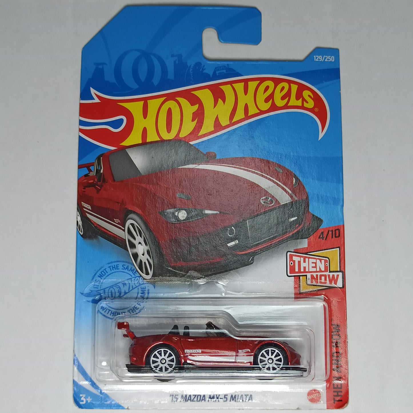 Hot Wheels Mazda 15 MX-5 Miata Red 2021 Then and Now 1/64 Diecast