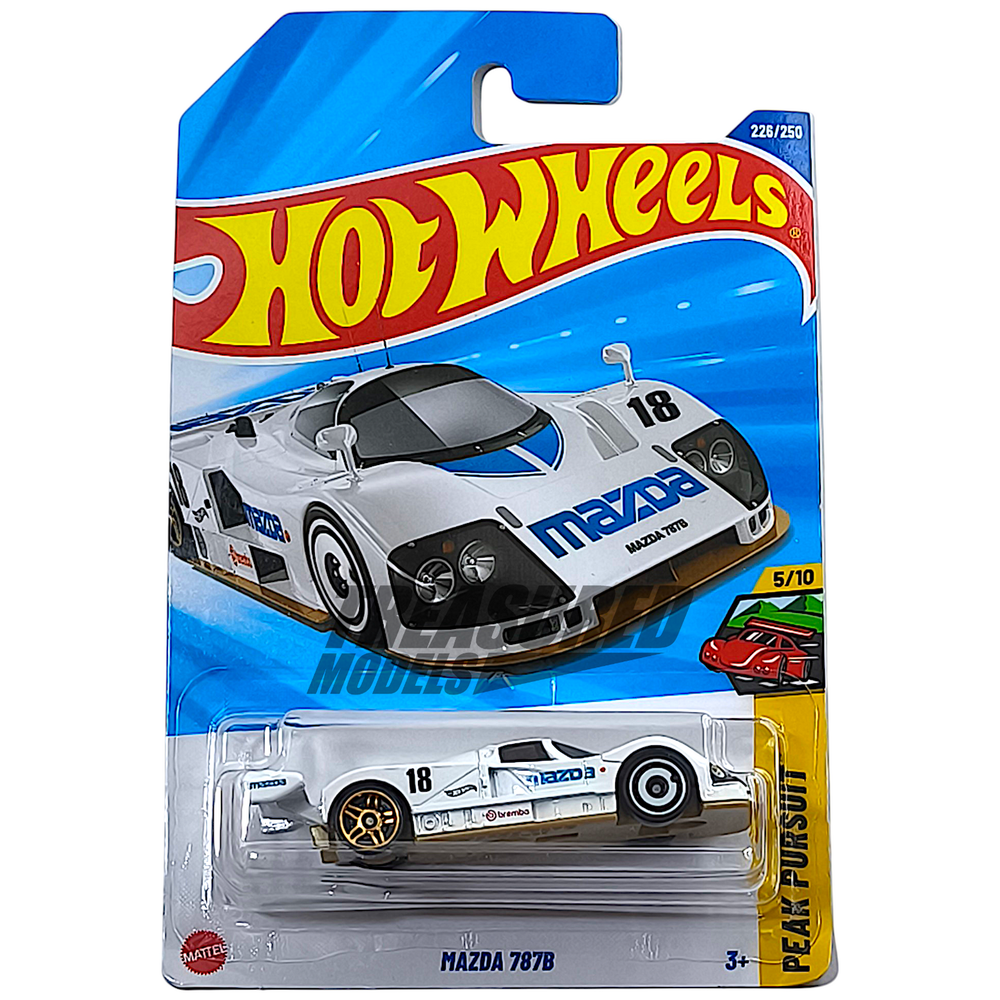 Hot Wheels Mazda 787B White 2025 Main Line Peak Pursuit 1/64 Diecast