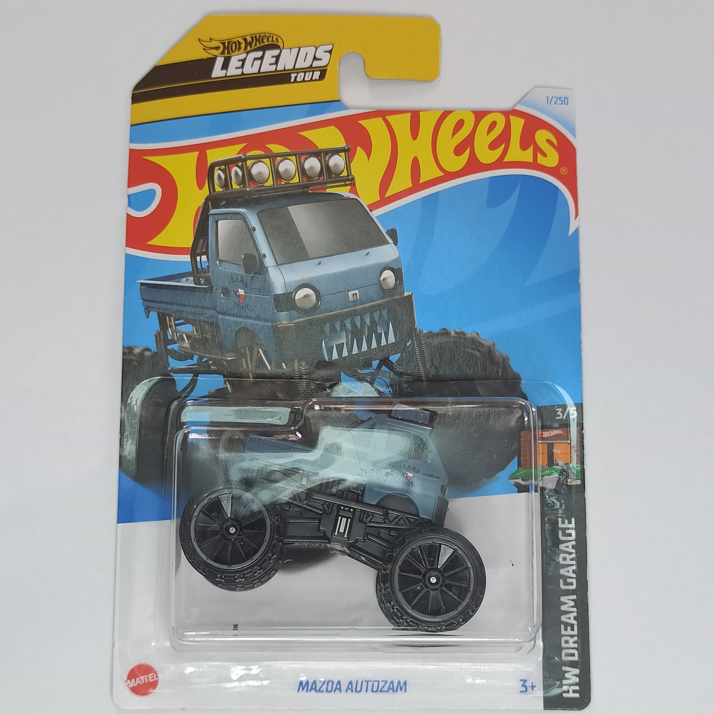 Hot Wheels Mazda Autozam Matte Moody Blue 2024 HW Dream Garage 1/64 Diecast