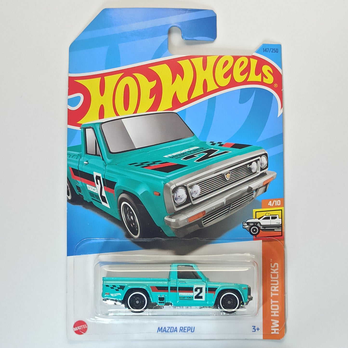 Hot Wheels Mazda Repu Turquoise 2023 HW Hot Trucks 1/64 Diecast