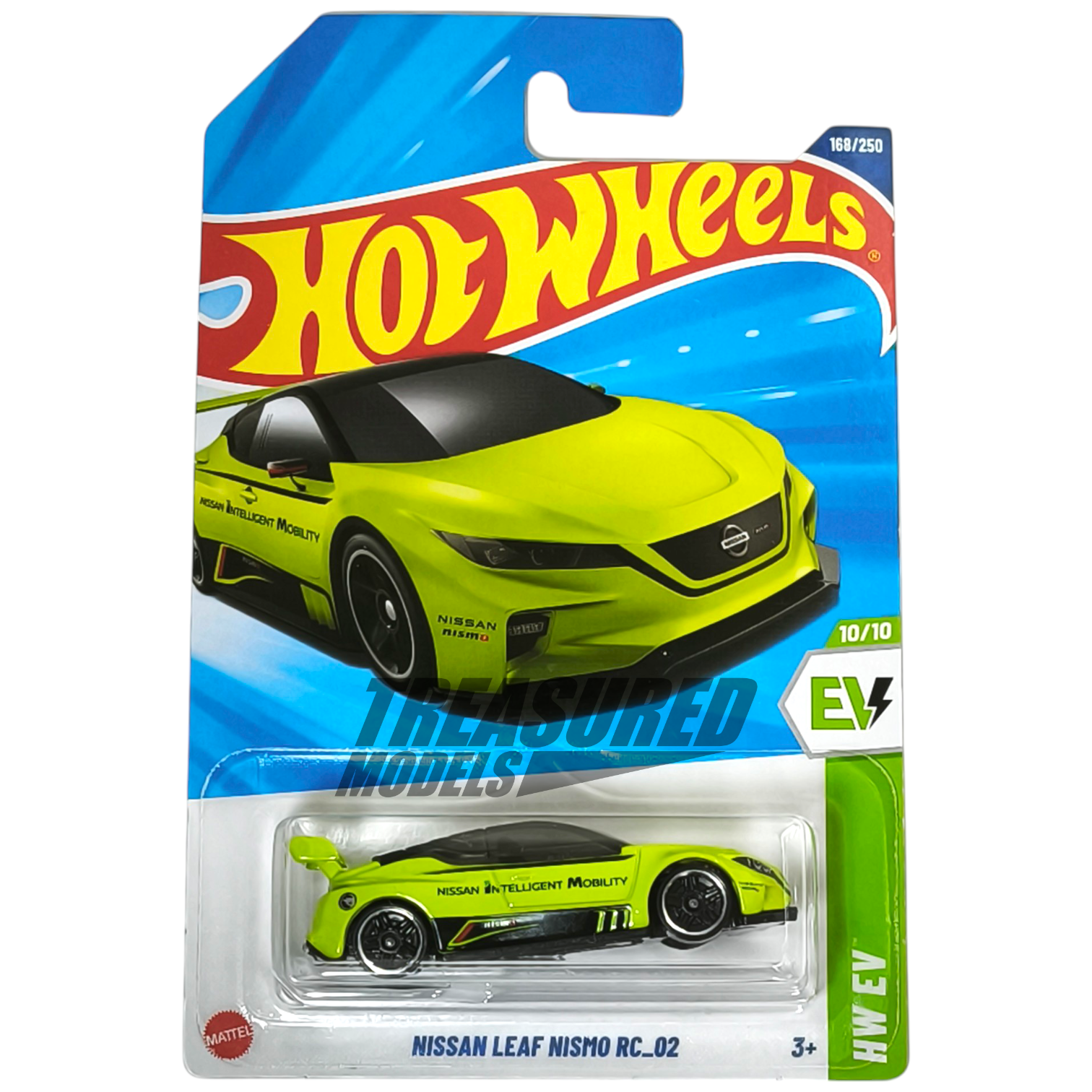 Hot Wheels Nissan Leaf NISMO RC 02 Lime Green 2025 Main Line Hot Wheels Nissan Leaf NISMO RC 02 Lime Green 2025 Main Line