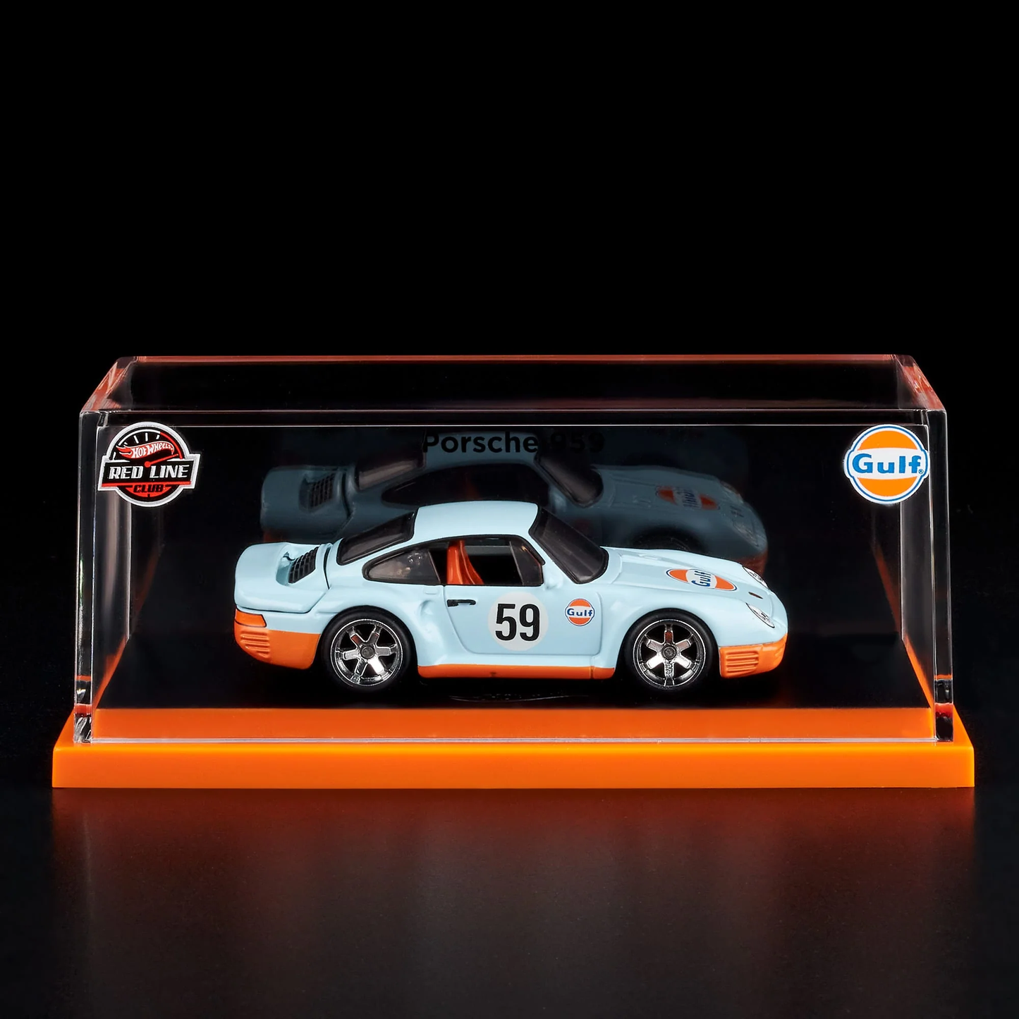 Hot Wheels Porsche 1986 959 Gulf 2025 Premium RLC 1/64 Die Cast