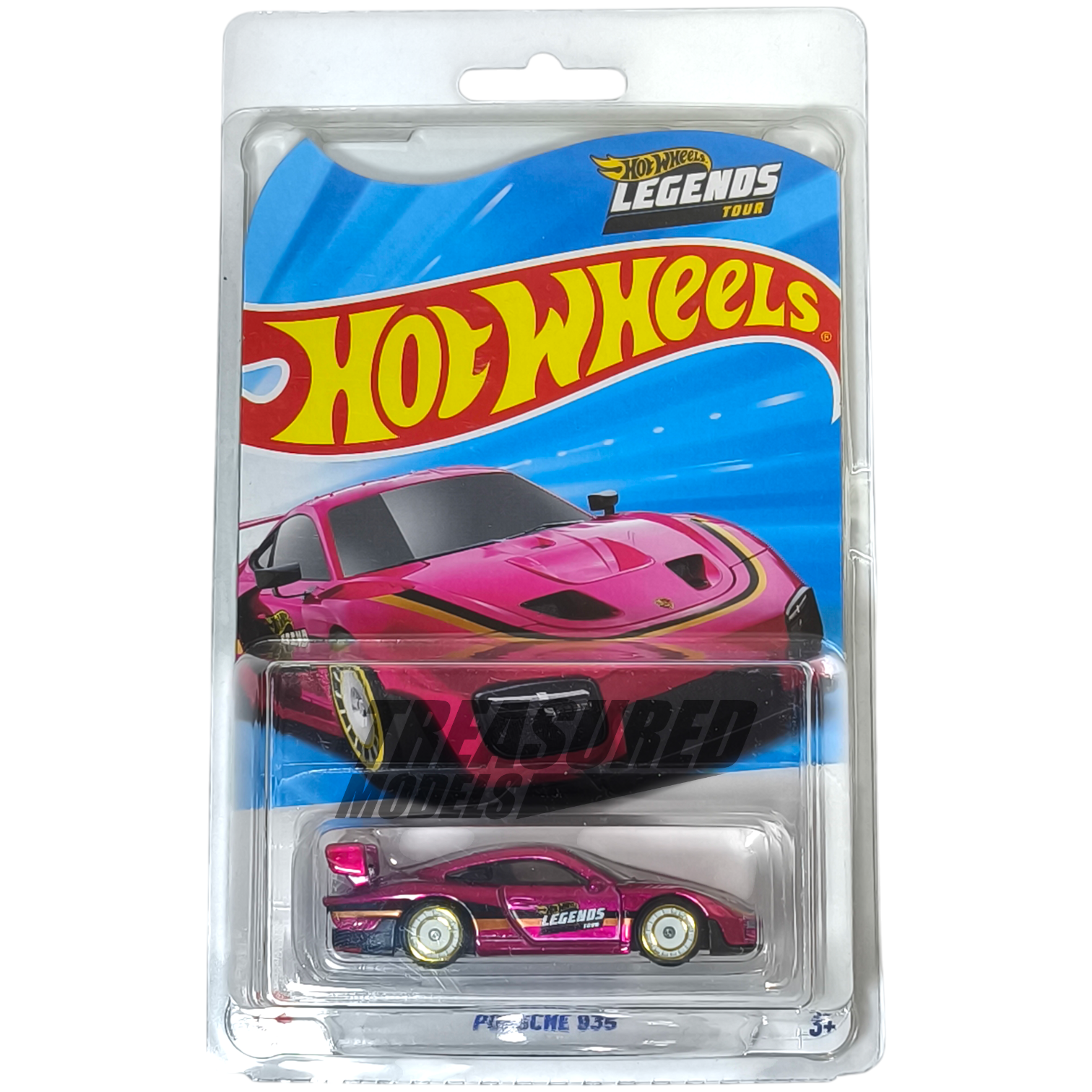 Hot Wheels Porsche 935 Spectraflame Pink 2025 Premium Legends Tour Hot Wheels Porsche 935 Spectraflame Pink 2025 Premium Legends Tour
