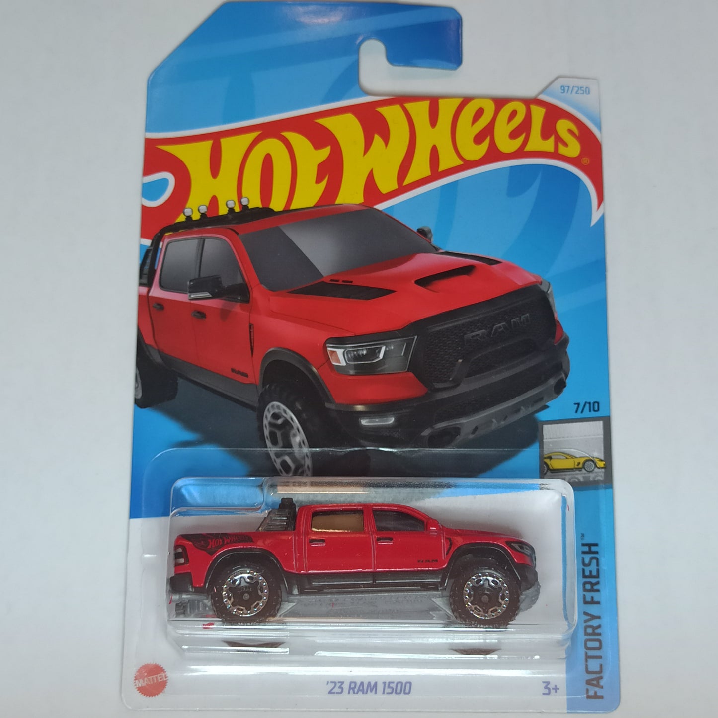 Hot Wheels Ram 23 1500 Flame Red 2024 Factory Fresh 1/64 Diecast