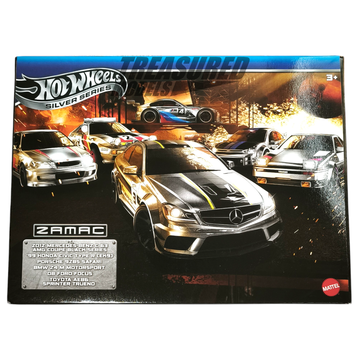 Hot Wheels Themed Multipack 2025 Zamac Silver Series 1/64 Die Cast
