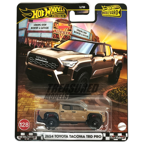 Hot Wheels Toyota 2024 Tacoma TRD Pro Bronze Oxide 2025 Premium Boulevard 1/64 Die Cast