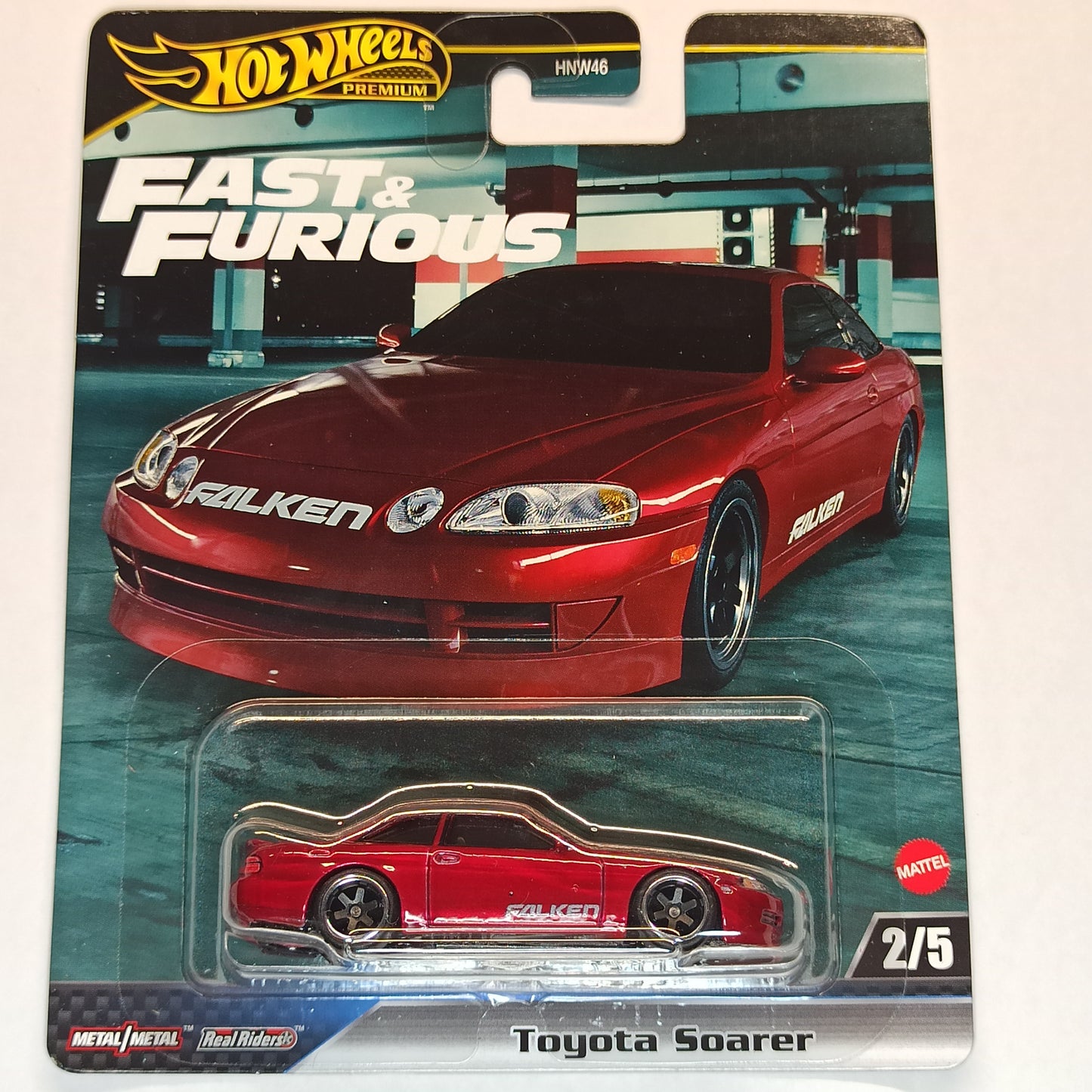 Hot Wheels Toyota Soarer Pearl Red 2024 Premium Fast & Furious 1/64 Diecast