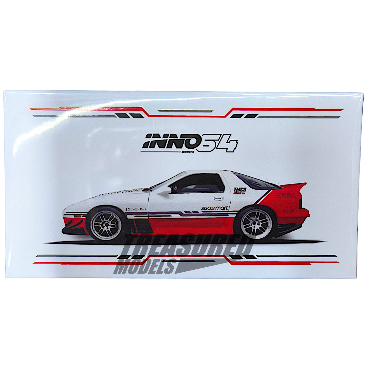 Inno64 Mazda RX-7 FC3S Pandem Rocket Bunny TMCS Singapore 2025 IN64-RX7FCP-TMCSS25 1/64 Diecast