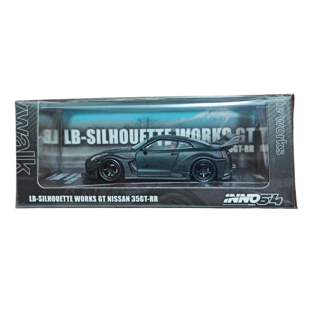 Inno64 Nissan LB Silhouette Works GT 35GT-RR Black 2024 1/64 Diecast