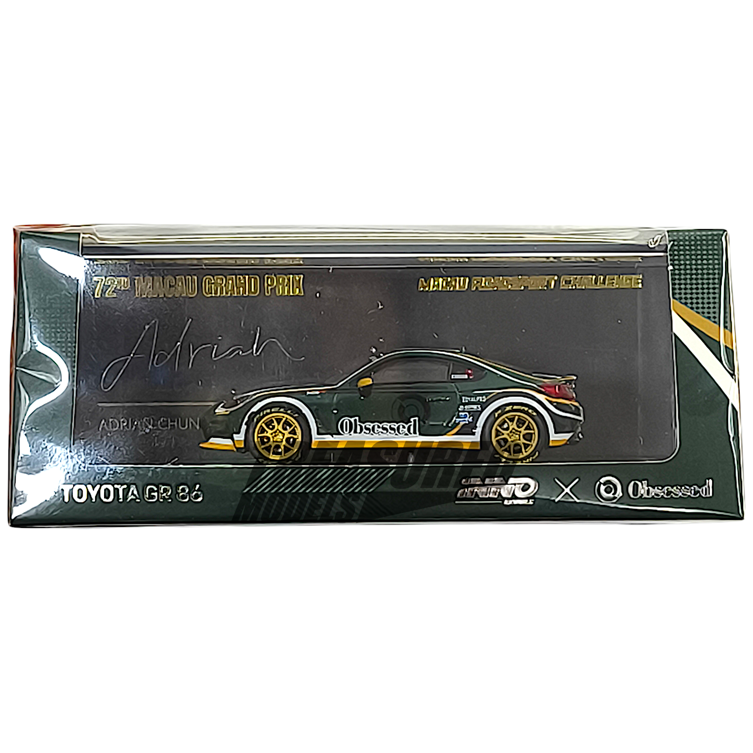 Inno64 Toyota GR86 Inno x Obsessed 72nd Macau Grand Prix Macau