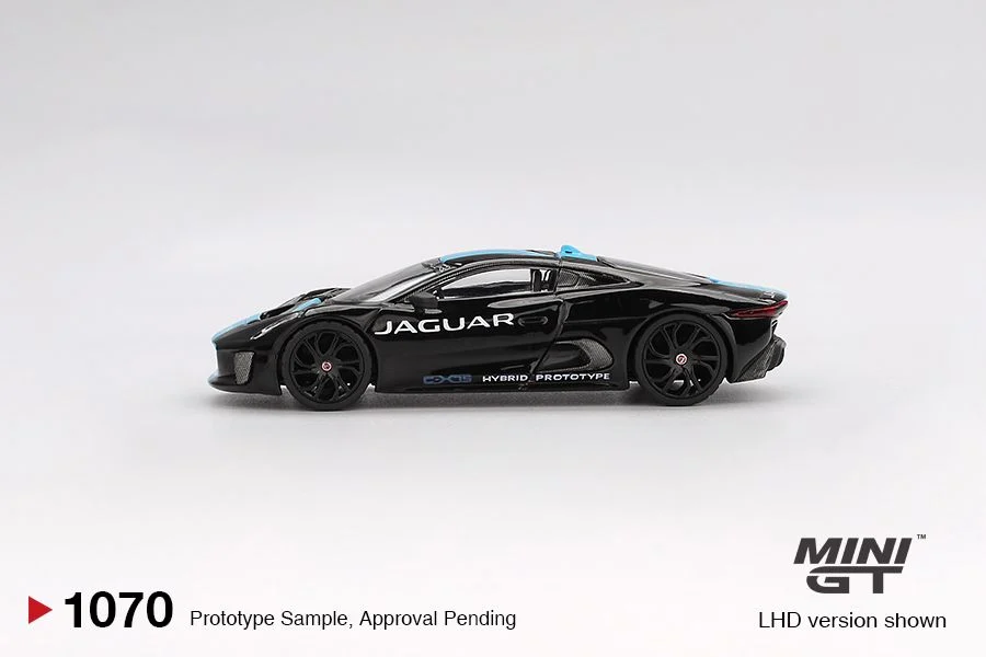 *Pre-Order* Mini GT Jaguar C-X75 Black MGT01070 1/64 Die Cast