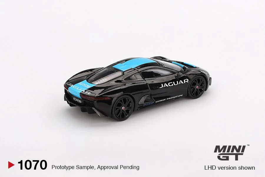 *Pre-Order* Mini GT Jaguar C-X75 Black MGT01070 1/64 Die Cast
