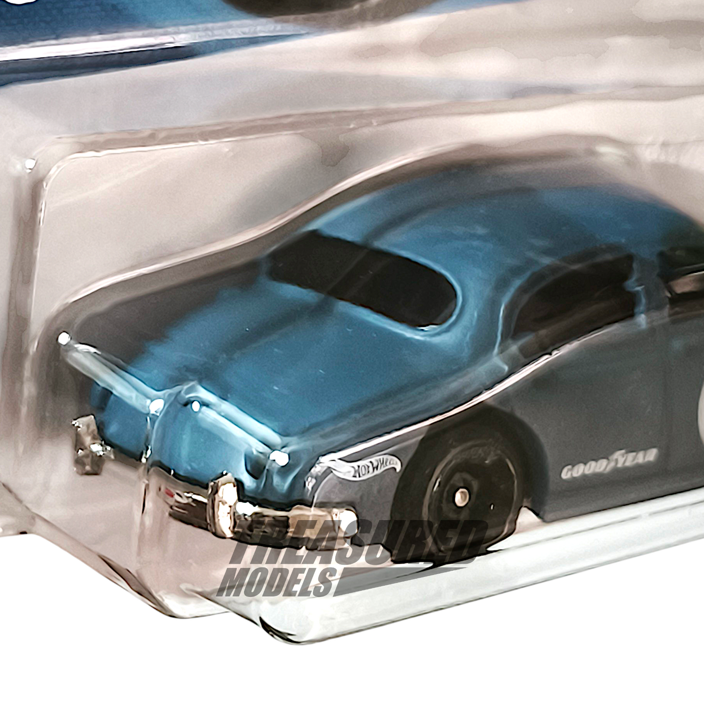 Hot Wheels Jaguar Mk1 Matte Blue Gray 2025 Main Line HW Race Day 1/64 Diecast