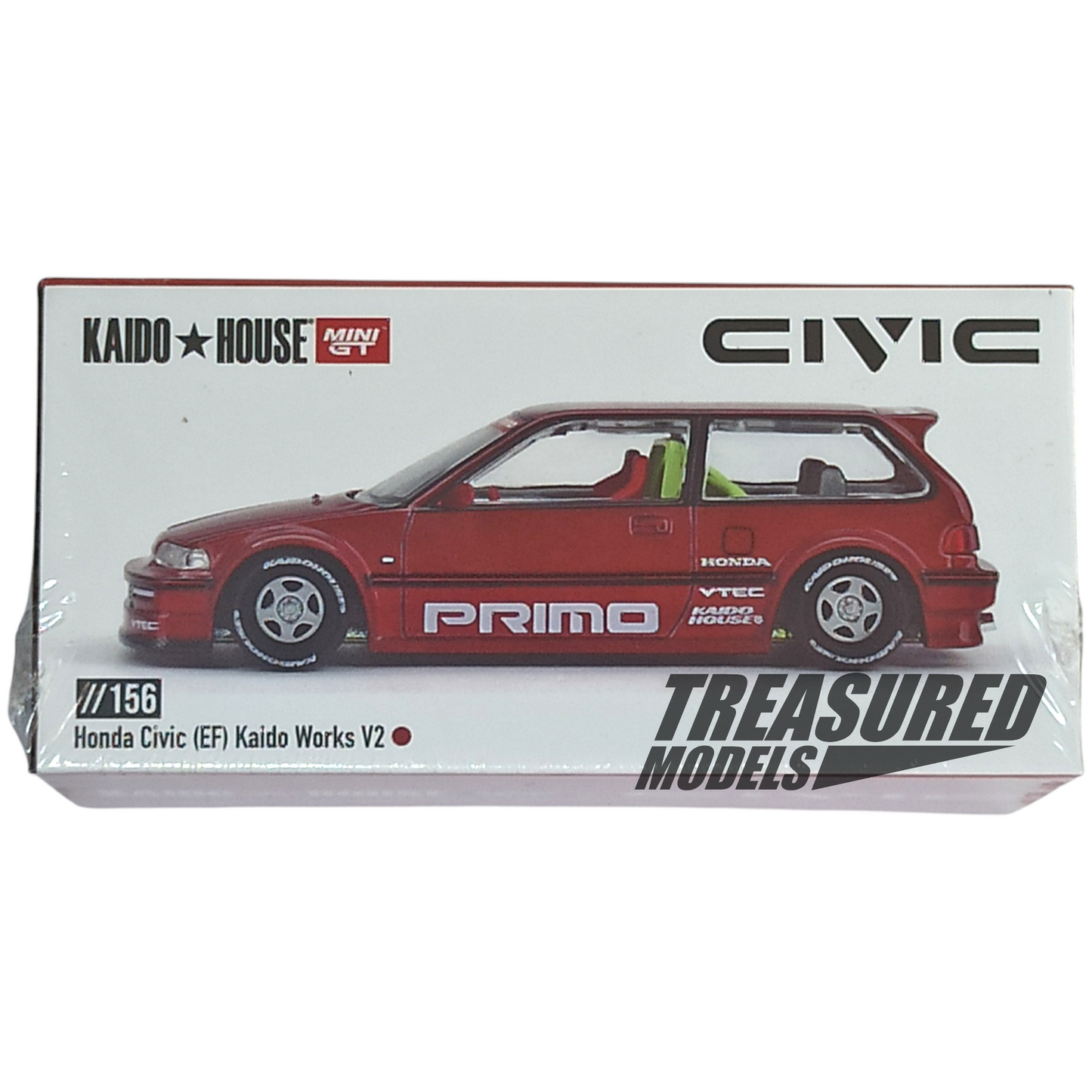 Kaido House Mini GT Honda Civic EF Kaido Works V2 KHMG156 1/64 Die Cast