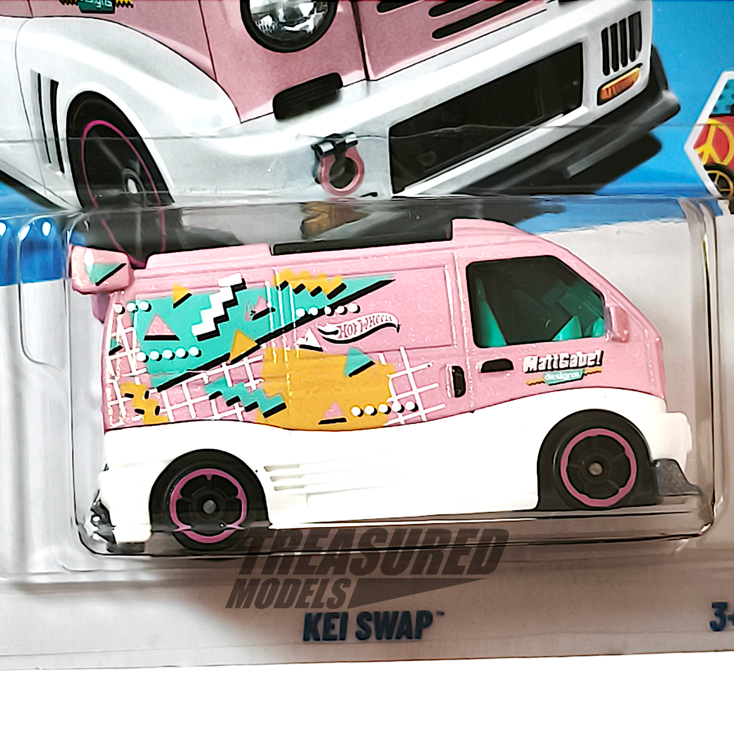 Hot Wheels Kei Swap Metalflake Pink 2025 Main Line HW Art Cars 1/64 Diecast