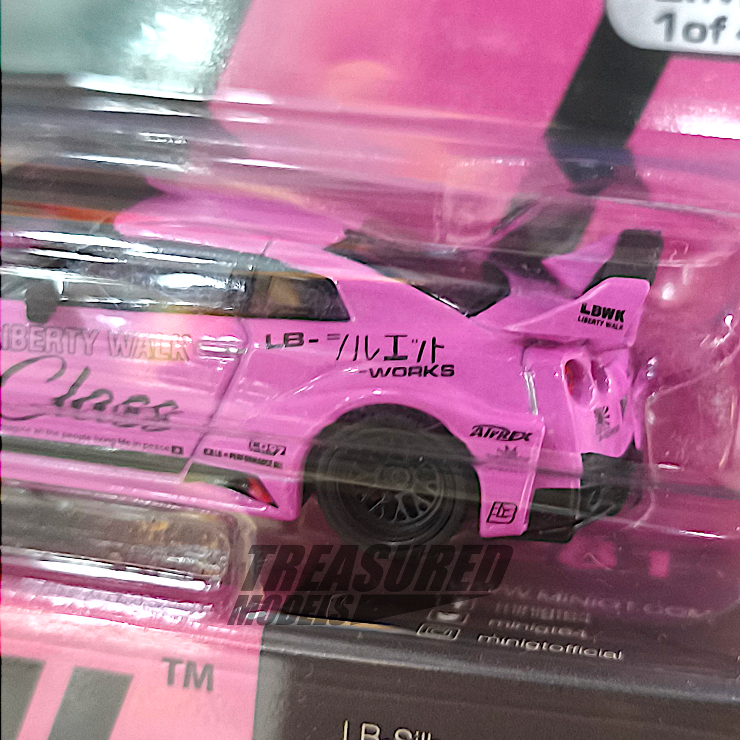 Mini GT LB-Silhouette WORKS GT NISSAN 35GT-RR Ver.1 LBWK Card Blister Packaging MGT00281 1/64 Diecast