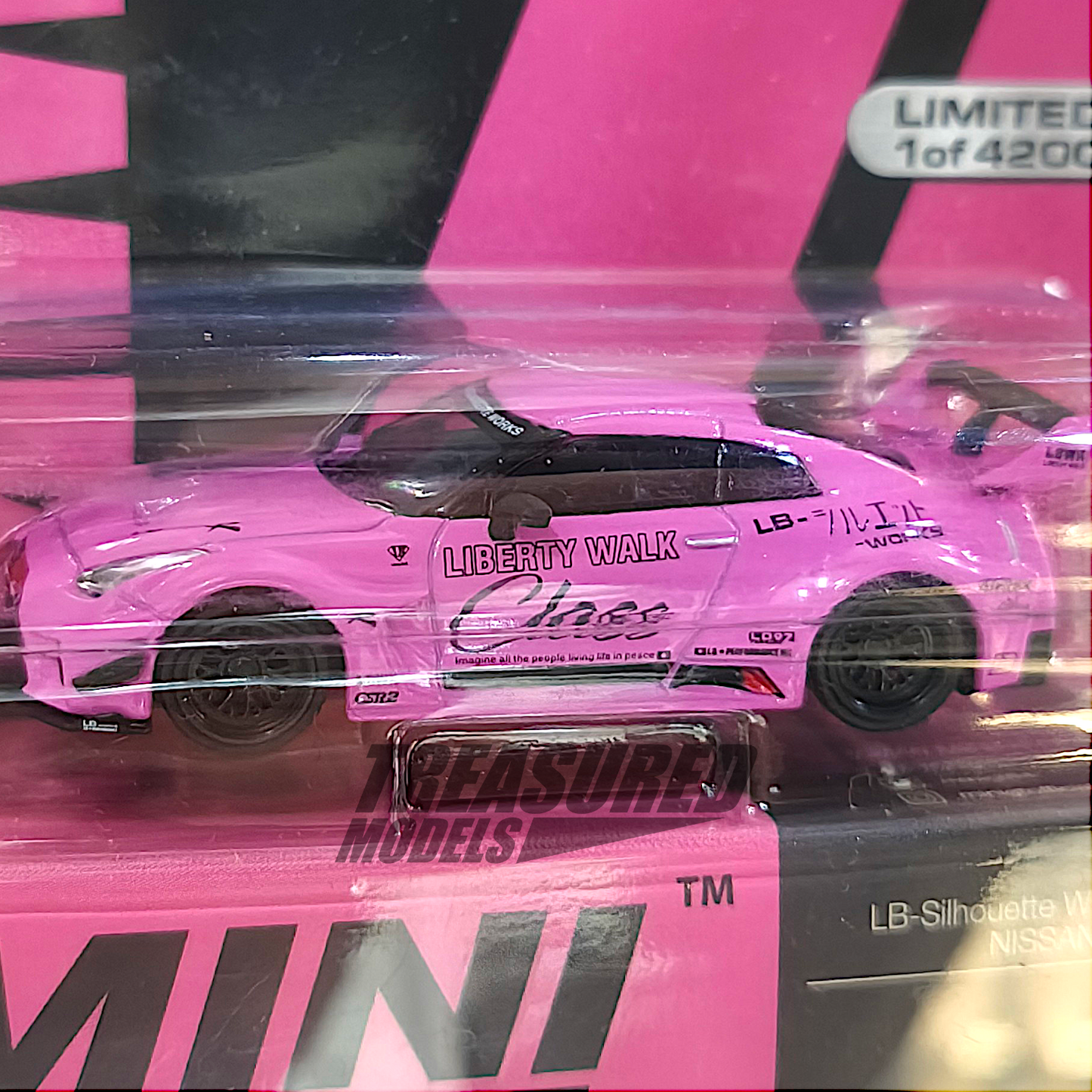 Mini GT LB-Silhouette WORKS GT NISSAN 35GT-RR Ver.1 LBWK Card Blister Packaging MGT00281 1/64 Diecast