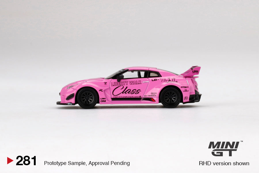 Mini GT LB-Silhouette WORKS GT NISSAN 35GT-RR Ver.1 LBWK Card Blister Packaging MGT00281 1/64 Diecast