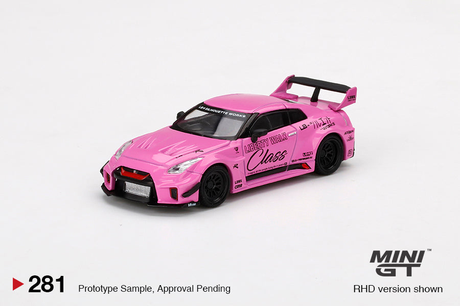 Mini GT LB-Silhouette WORKS GT NISSAN 35GT-RR Ver.1 LBWK Card Blister Packaging MGT00281 1/64 Diecast