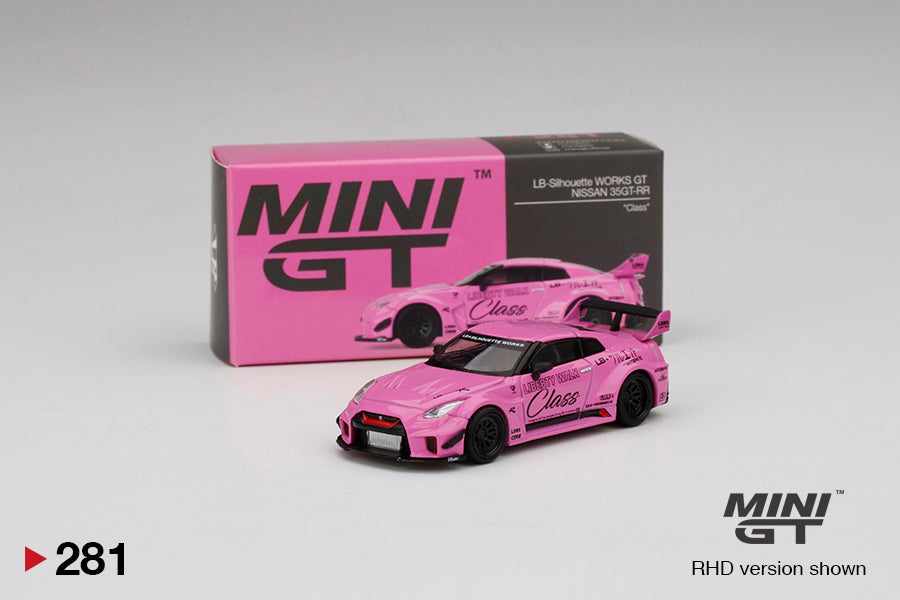Mini GT LB-Silhouette WORKS GT NISSAN 35GT-RR Ver.1 LBWK Card Blister Packaging MGT00281 1/64 Diecast