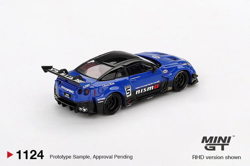 *Pre-Order* Mini GT LB-Silhouette WORKS GT NISSAN 35GT-RR Ver.2 Blue MGT01124 1/64 Die Cast