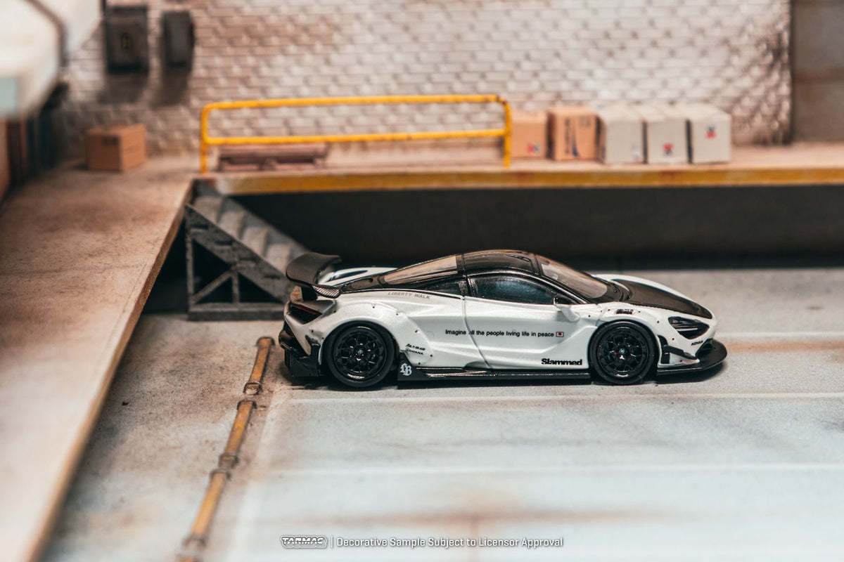 Tarmac Works LB-WORKS 720S White T64-106-WH 1/64 Diecast