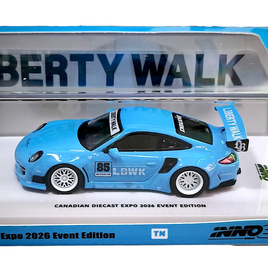 INNO64 LBWK 997 Light Blue CDX 2026 Event Edition IN64-LBWK997-CDE26 1/64 Diecast