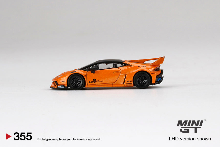 Mini GT LB★WORKS Lamborghini Huracán GT Arancio Borealis MGT00355 1/64 Die Cast